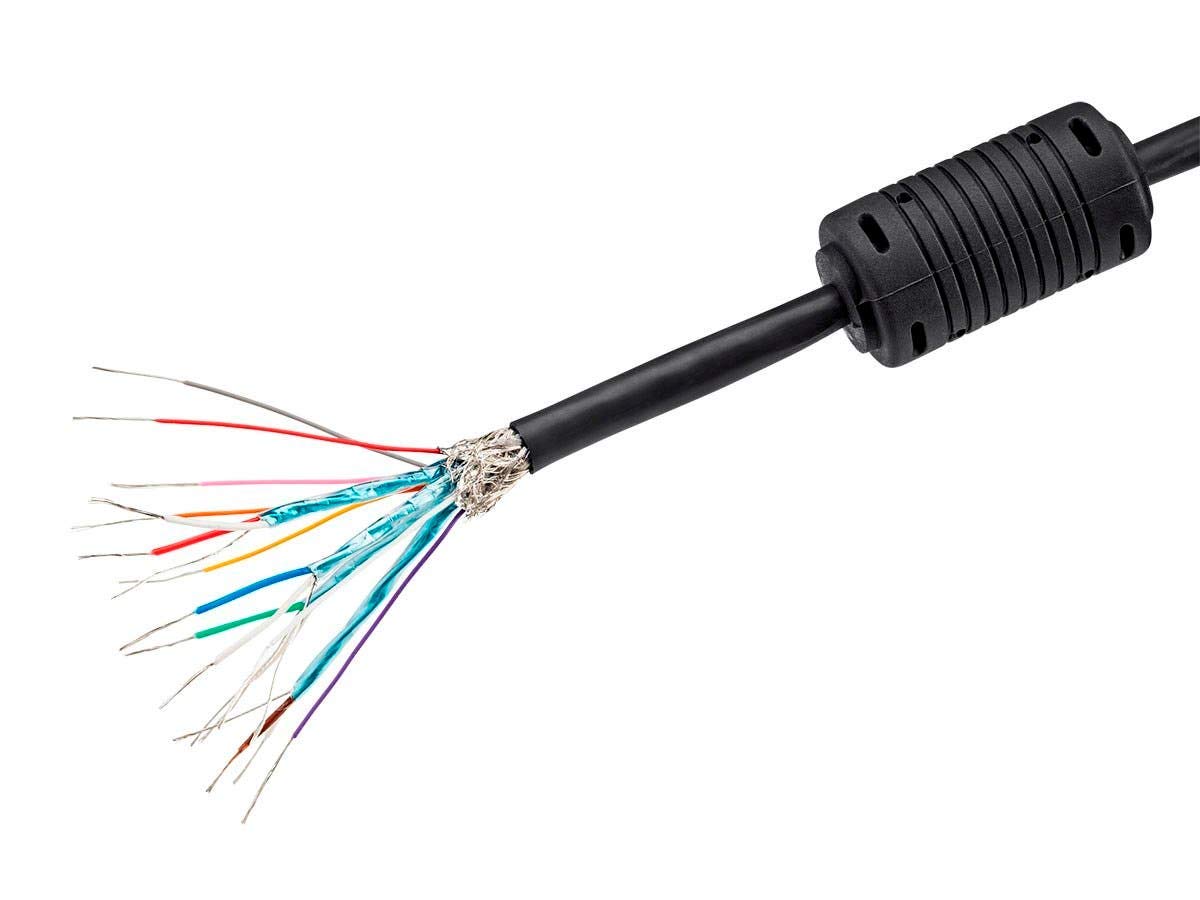 Monoprice High Speed HDMI Cable - 4K@60Hz HDR, 18Gbps, YUV 4:4:4, 26AWG, 20 Feet, Black - Select Series