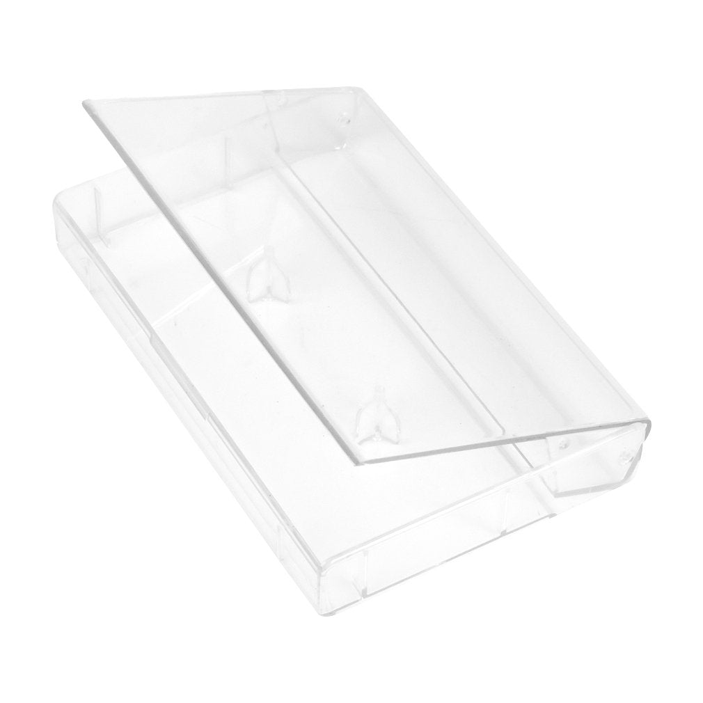 Evelots Cassette Tape Storage Cases, 2 Pack, Holds 50 Cases