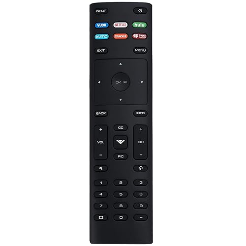 XRT136 Replace Remote Control fit for VIZIO Smart LED TV E55-E1 E55-E2 E32-D1 E43-E2 E65-D1 E48-D0 E48U-D0 E49U-D1 E50-D1 E50-E1 E50-E3 M60-D1 M65-D0