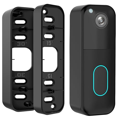 Blink Doorbell Mount, Adjustable (15 to 45 Degrees) Corner Mount,No-Drill Mounting Bracket for Blink Doorbell Camera(1st & 2nd Gen), Wide Viewing
