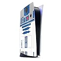 MightySkins Glossy Glitter Gaming Skin for PS5 / PlayStation 5 - Cyber Bot | Durable High-Gloss Glitter Finish | Easy to Apply and Change Style | Made