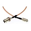 Uonecn HD SDI DIN 1.0/2.3 Mini BNC to BNC Female RG179 for Blackmagic HyperDeck Shuttle 12''