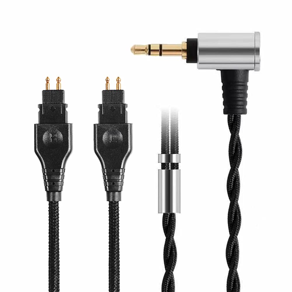 FAAEAL Replacement Audio Cable for Sennheiser HD560 Headsts,3.5mm/2.5mm/4.4mm Braided 5N LC-OFC Upgrade Cable for Sennheiser HD580,HD600,HD660S,HD650…