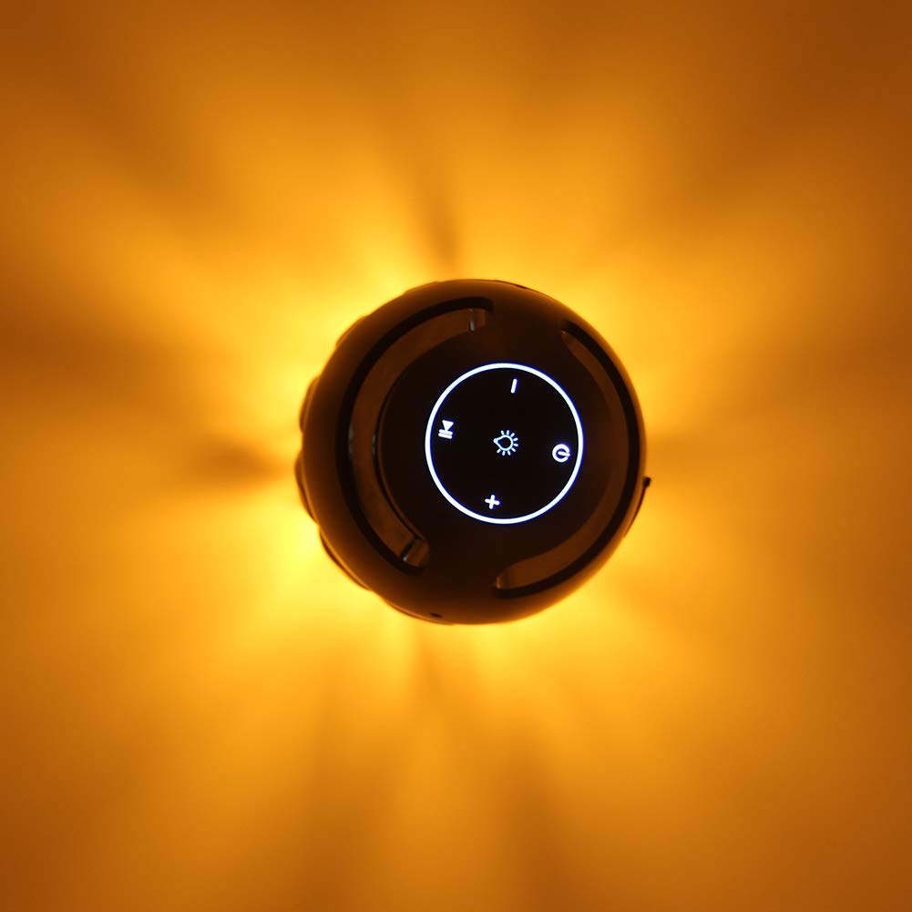 Outdoor Bluetooth Speaker with Flame Atmosphere, Electronics Gifts for Men, Women, Cool Gadgets for Porch Garden Parties, BT5.0, 5W Stereo Sound