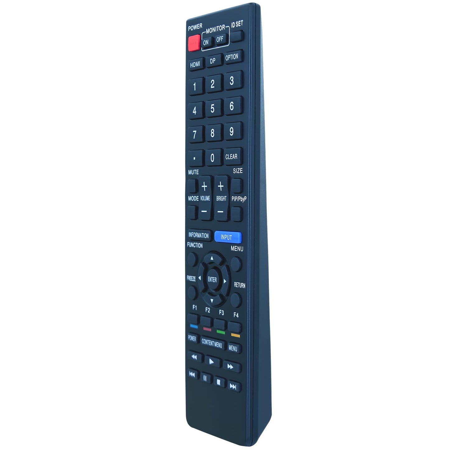 Replacement Remote Control PN-ZR02 for Sharp Display LCD Monitor PN-HW751 PN-HW861 PN-HY431 PN-HY501 PN-HY551 PN-L501C PN-L651H PN-L652B PN-L751H