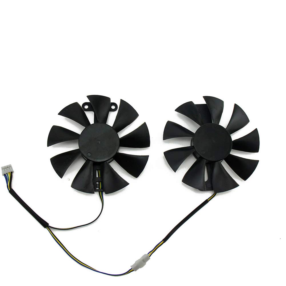 GA91S2U PowerColor Red Devil RX580 GPU Cooler Cooling Fan for Radeon Red Dragon AX RX 480 470 580 Video Cards As Replacement Fan