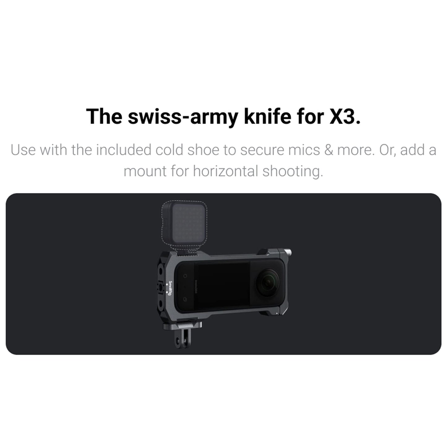 Insta360 X3 Utility Frame (CINSBAQF_ALT1)