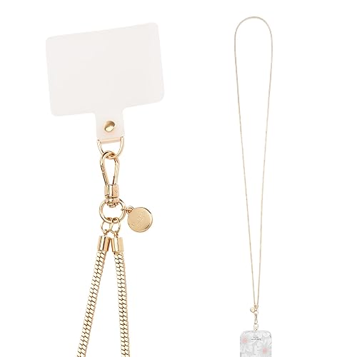 kate spade new york Crossbody Phone Chain - Detachable Neck Phone Lanyard - Heart of Gold