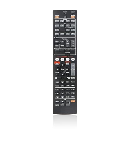JISOWA Replacement for Yamaha AV Receiver Remote Control Universal RX-V367 RAV463 ZA11350 RX-V375 RX-V677 RX-V371 RAV331 WT92670 RX-V373 RAV432