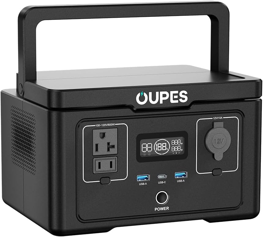T POWER 12V-30V Battery Charger for Oupes Portable LiFePO4 Power Station SP-UPP-600J Exodus 600 600W SP-UPP-600 PPS-US-F Ac Power Adapter Supply Cord