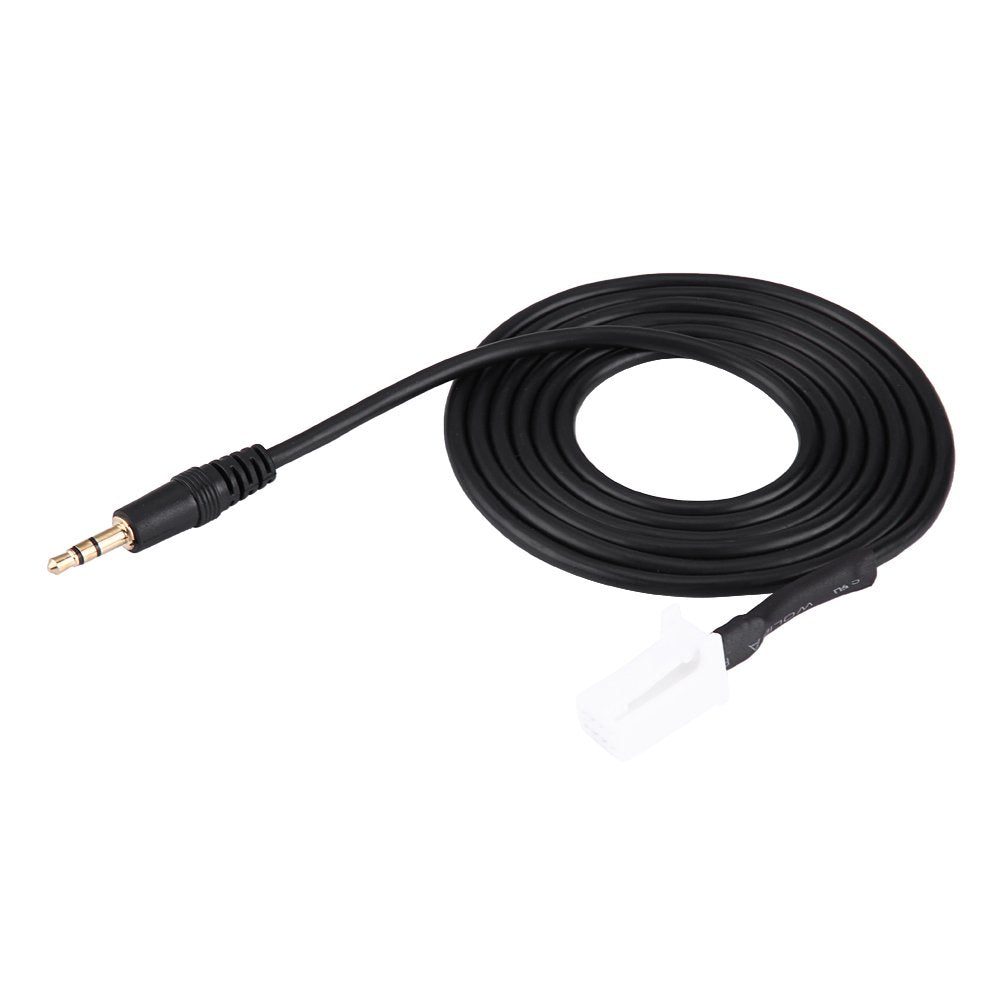 Suuonee Car Cable, Plug 3.5mm Input Adapter for Swift Jimny, Easy Connect Devices Music Plug Play, Compatible Car Stereo Direct Replacement