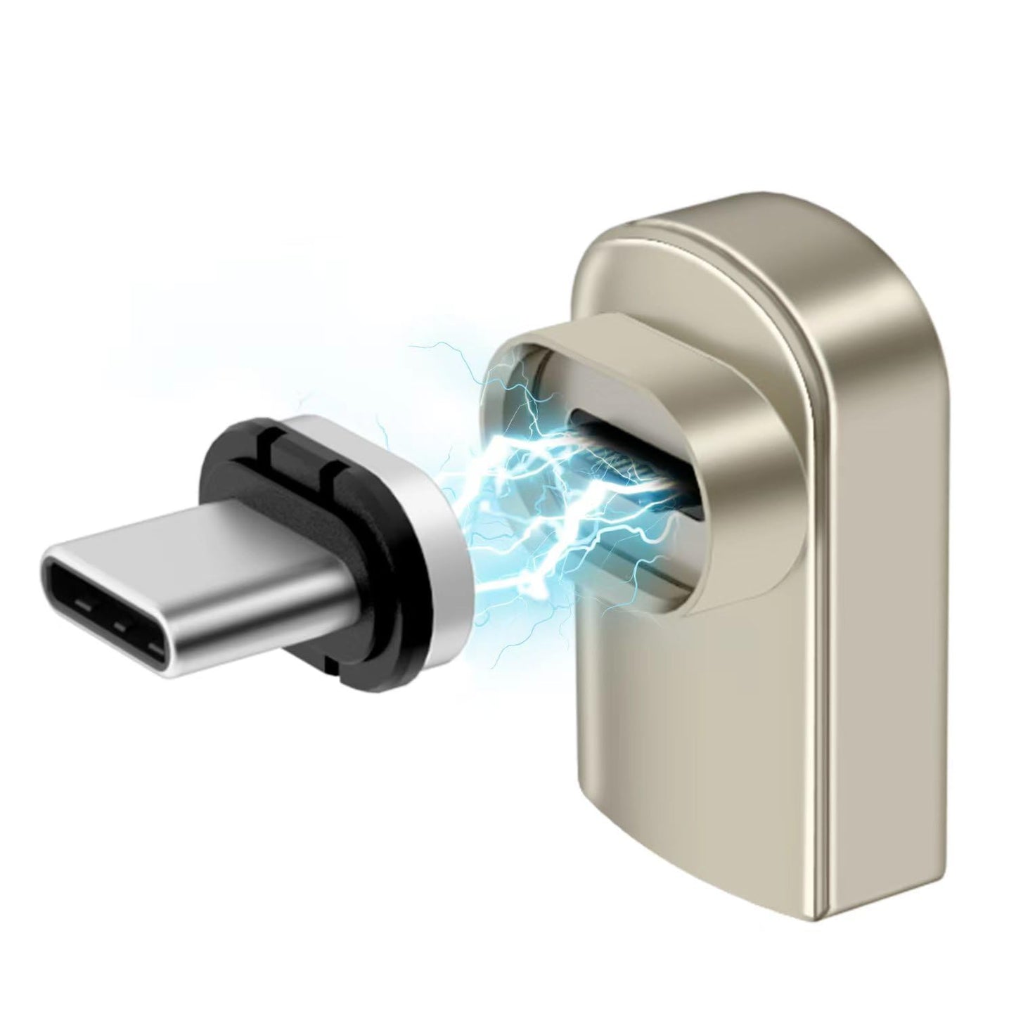 HESKUL Magnetic USB C Adapter - 140W Fast Charging, 8K@60Hz HD Video Output, 40Gbps USB4 Transfer - Compatible with Apple iPhone 15, MacBook Pro Mac…