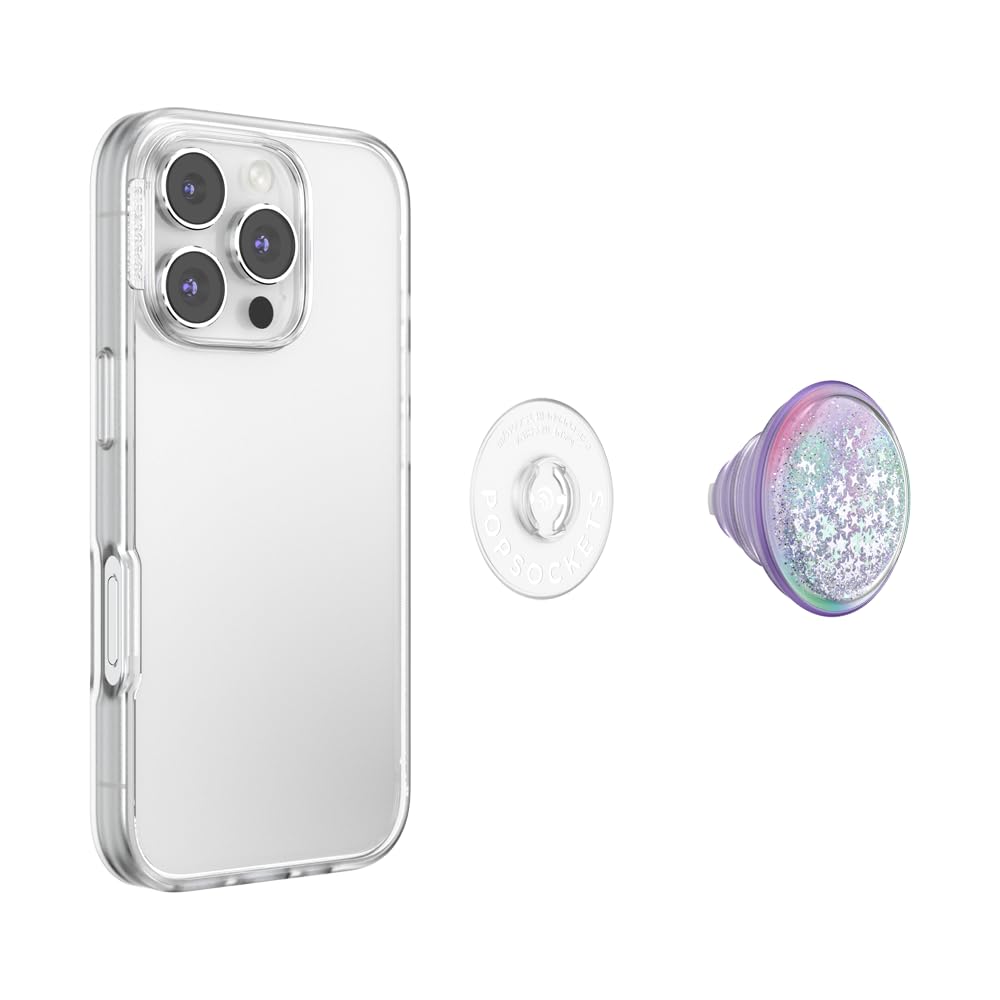 PopSockets PopTop, Adhesive Phone Grip with Swappable Top, Tidepool - Unicorn Magic