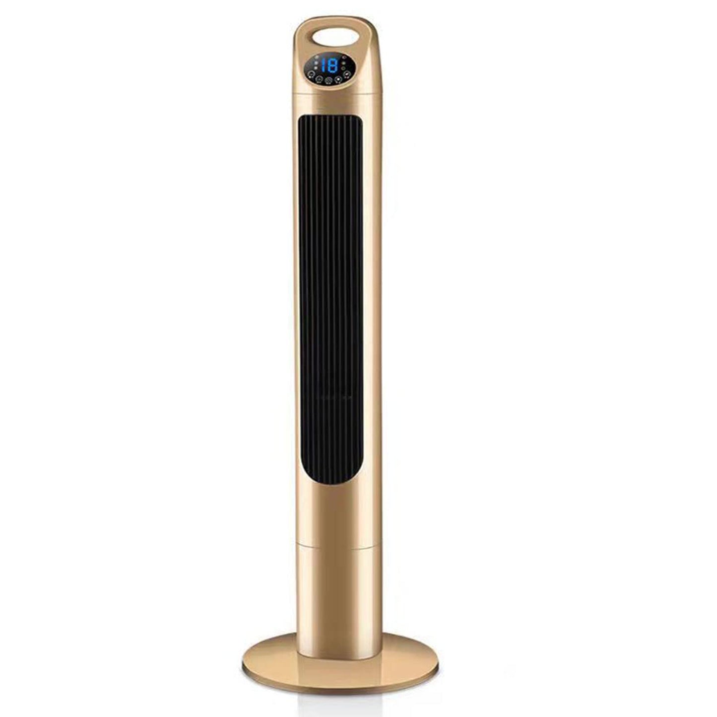 Tower Fan Bladeless Floor Fan 90° Wide Angled Oscillation Tower Fan with Remote Indoor Standing Fans for Home Bedroom Office Room (Dark Green) (Local