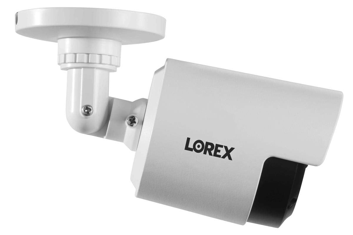 Lorex LBV2531 Indoor/Outdoor 1080p HD Analog Security Bullet Camera, 3.6mm, F1.6 Fixed, 130ft IR Night Vision, IP66, White (M. Refurbished)
