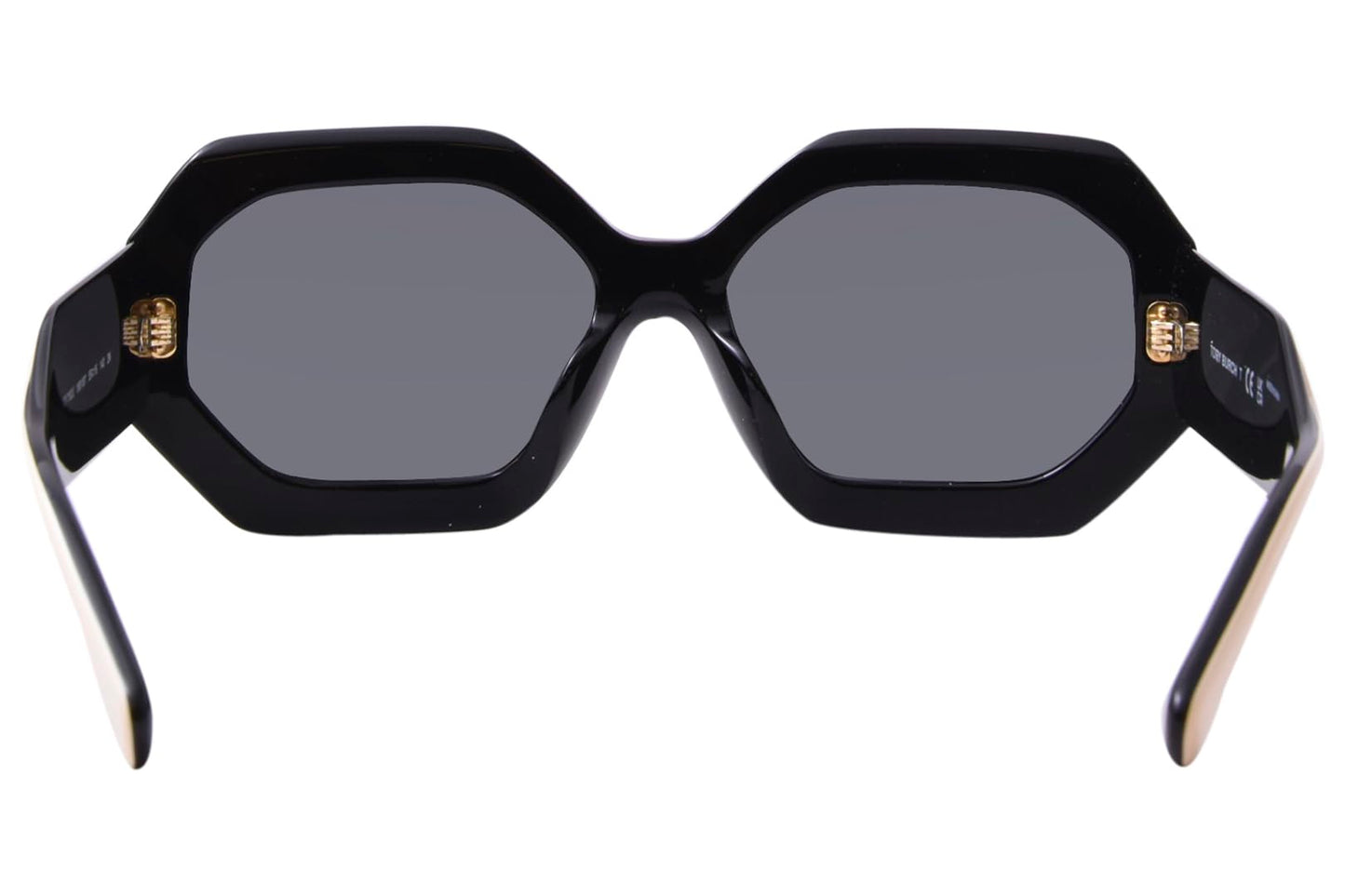 Tory Burch Sunglasses TY 7192 U 196187 Black/Ivory Dark Grey Solid, 55/16/140