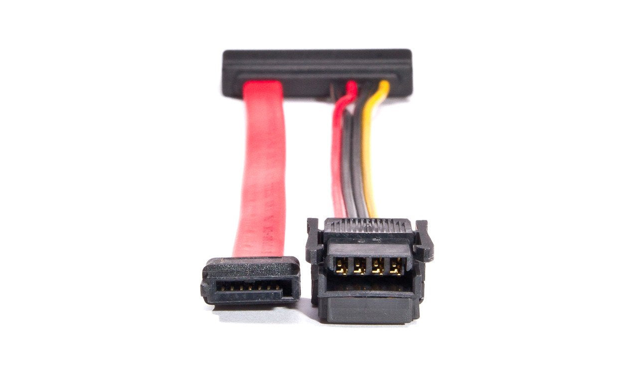 SiForce Tableau Unified SATA/SAS Signal and Power Cable (3M-Style) - 8" - TC4-8-R3 Bundle Reusable Anti-Static Bag