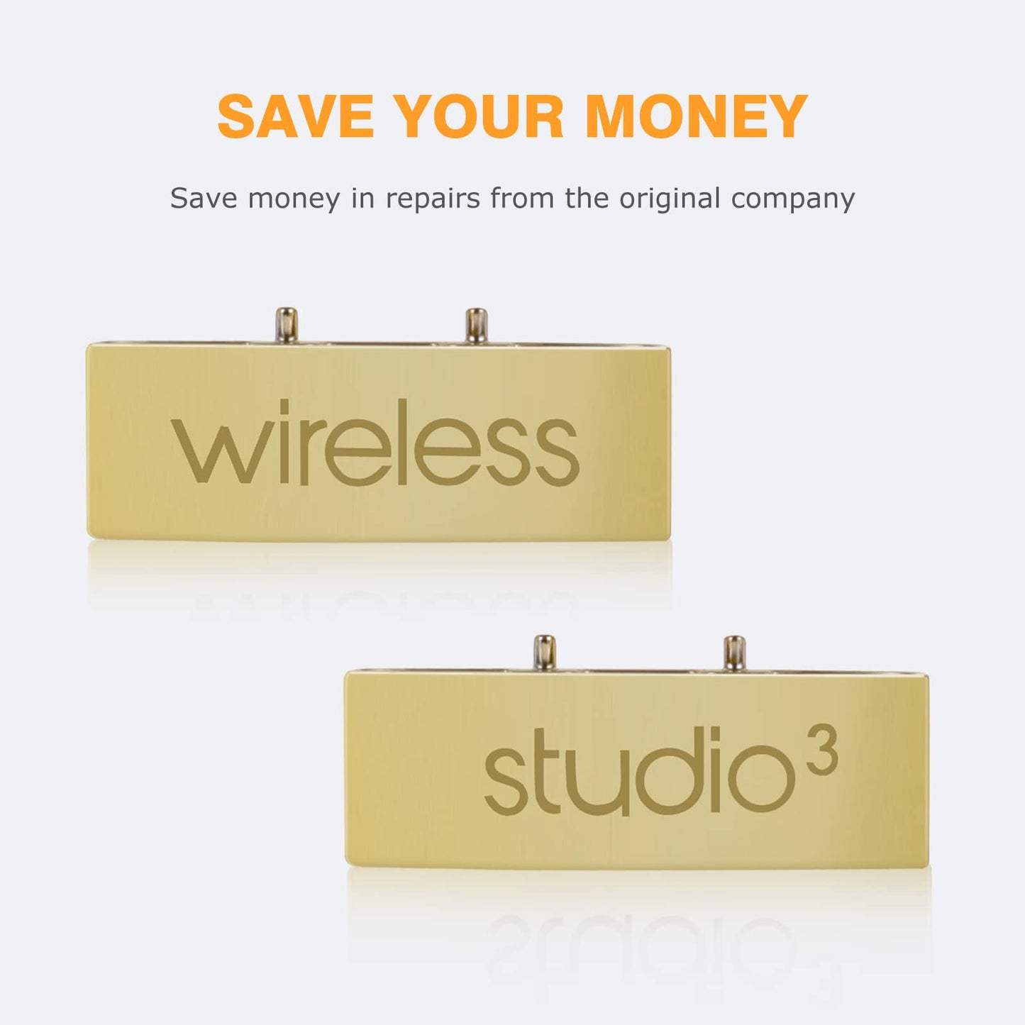 Studio 3 Hinge as Same as the OEM Replacement Parts Accessories Durable Repair Kit Compatible with Beats by Dre Studio3 (A1914) and Studio2
