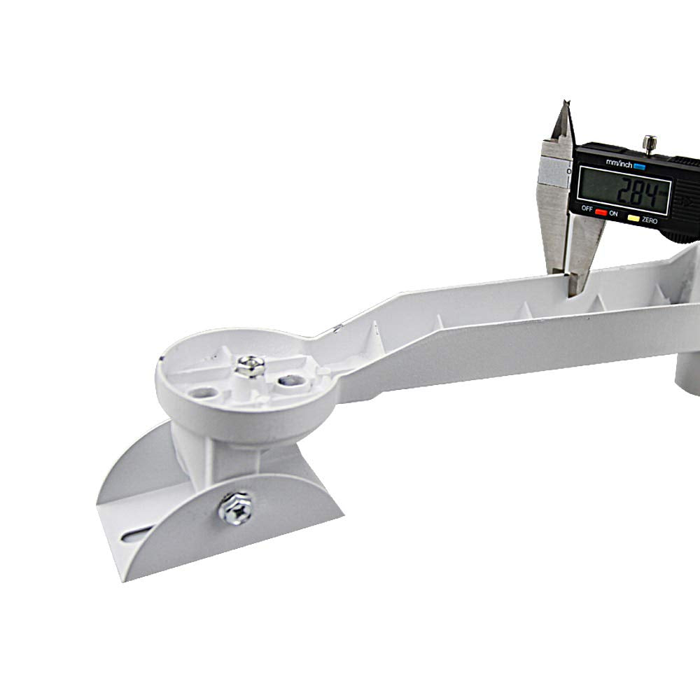 compcctv Universal Heavy-Duty Outdoor CCTV Security Camera Pole Mount Bracket Adjustable Universal Security Camera CCTV Security Camera Mount Bracket