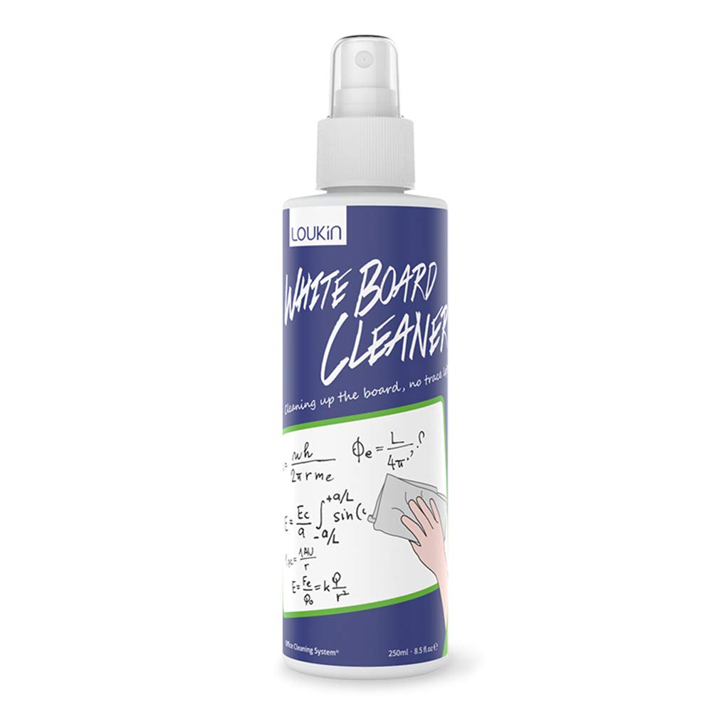 loukin Dry Erase Cleaner, 8.5 fl oz Whiteboard Cleaning Spray