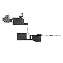 Risidamoy for iPhone 11 PRO MAX WiFi Bluetooth Antenna Flex Cable Replacement 11PROMAX WLAN Bluetooth Antenna Connector with Repair Fix Tool A2161