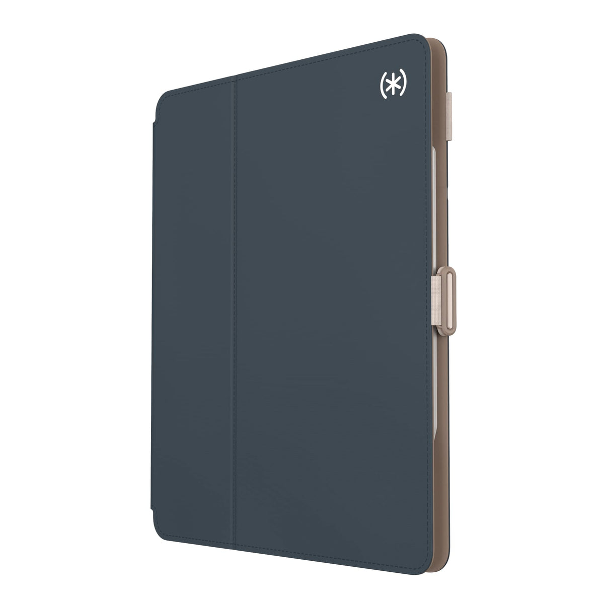 Speck Case for iPad Pro 6th Generation 12.9 Inch - Drop & Camera Protection, Slim Multi Range Stand, Apple Pencil Holder - Almond Milk/Mocha/Charcoal