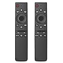 (Pack of 2) Replacement Remote Control for Samsung TV, Compatible for All Samsung TV LED QLED UHD SUHD HDR LCD Frame Curved Solar HDTV 4K 8K 3D Smart