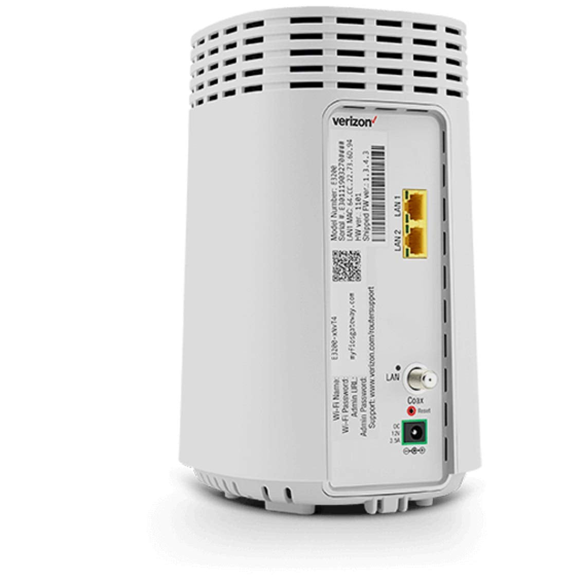 Fios Tri?Band Mesh Extender with Wi?Fi 6 AX3000 Signal Booster, Compatible with Verizon Fios (E3200)