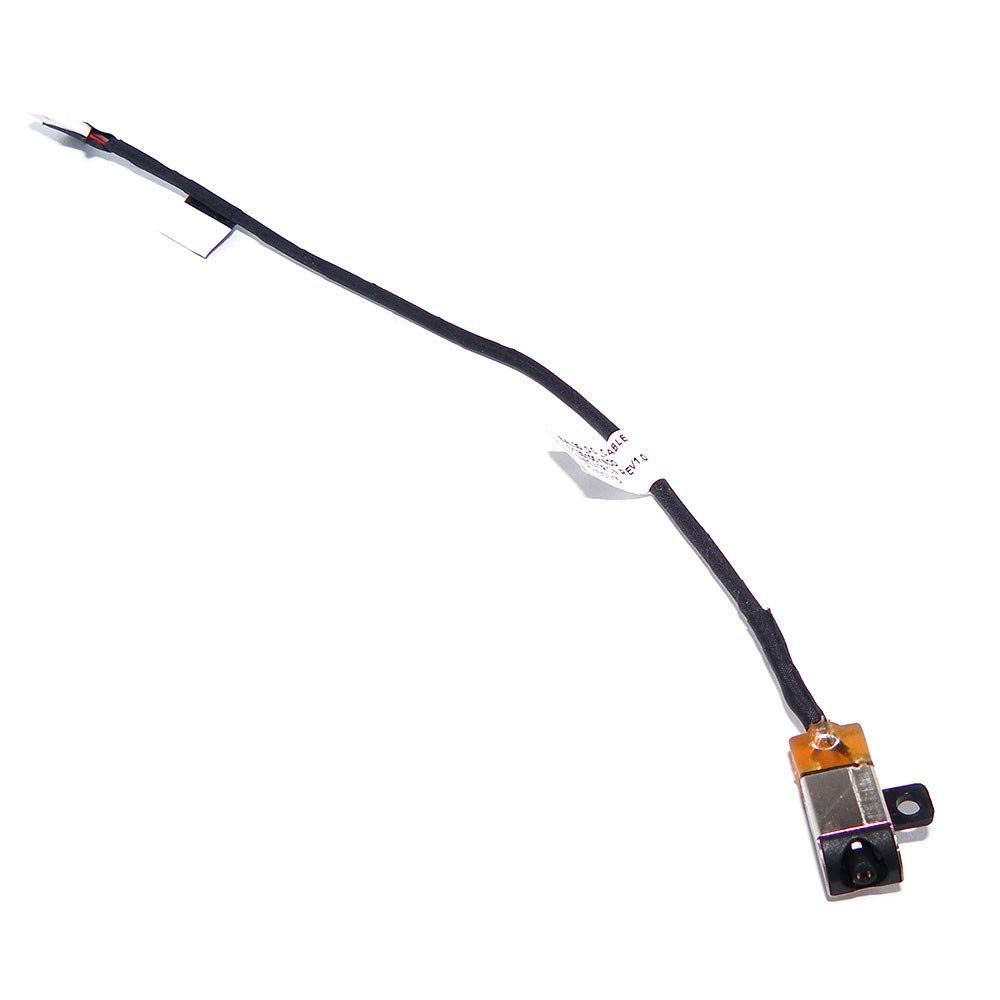 Eieshupug Charging Port DC in Power Jack Cable Replacement for Dell Inspiron 5765 5767 P66F P66F001 P66F002 DC30100YN00 R6RKM