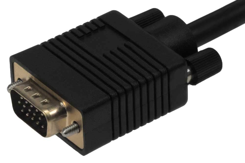 2m DVI-A Male to HD15 VGA Male Analog Video Cable (6.5ft)