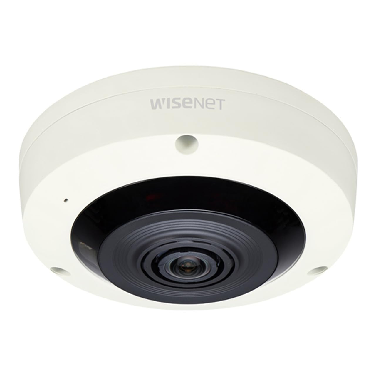 Hanwha Techwin XNF-8010R X-Series 6MP sensor 360° Indoor Fisheye Camera, 1/1.8" CMOS, 2048x2048 Resolution, 1.6mm (192°x192°) Lens w/Simple Focus, WDR