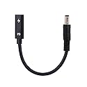 cablecc Type C USB-C Female Input to DC 5.5x2.1mm Power PD Charge Cable fit for Laptop 18-20V