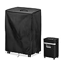 Letsteel Paper Shredder Cover Compatible with BONSEN S3112(Cover Only), 420D Paper Shredders Cover for Home Office, for 12-Sheet & 16-Sheet Micro Cut