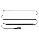 U10P-S Headset Adapter RJ9 Cable for Plantronics Quick Disconnect QD Headsets Wired to RJ9 Phone Headset Adapter Cord Works with Yealink T21P T46G