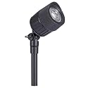 Sterno Home GL33007BK Paradise Low Voltage LED Junior Spot Light, Black