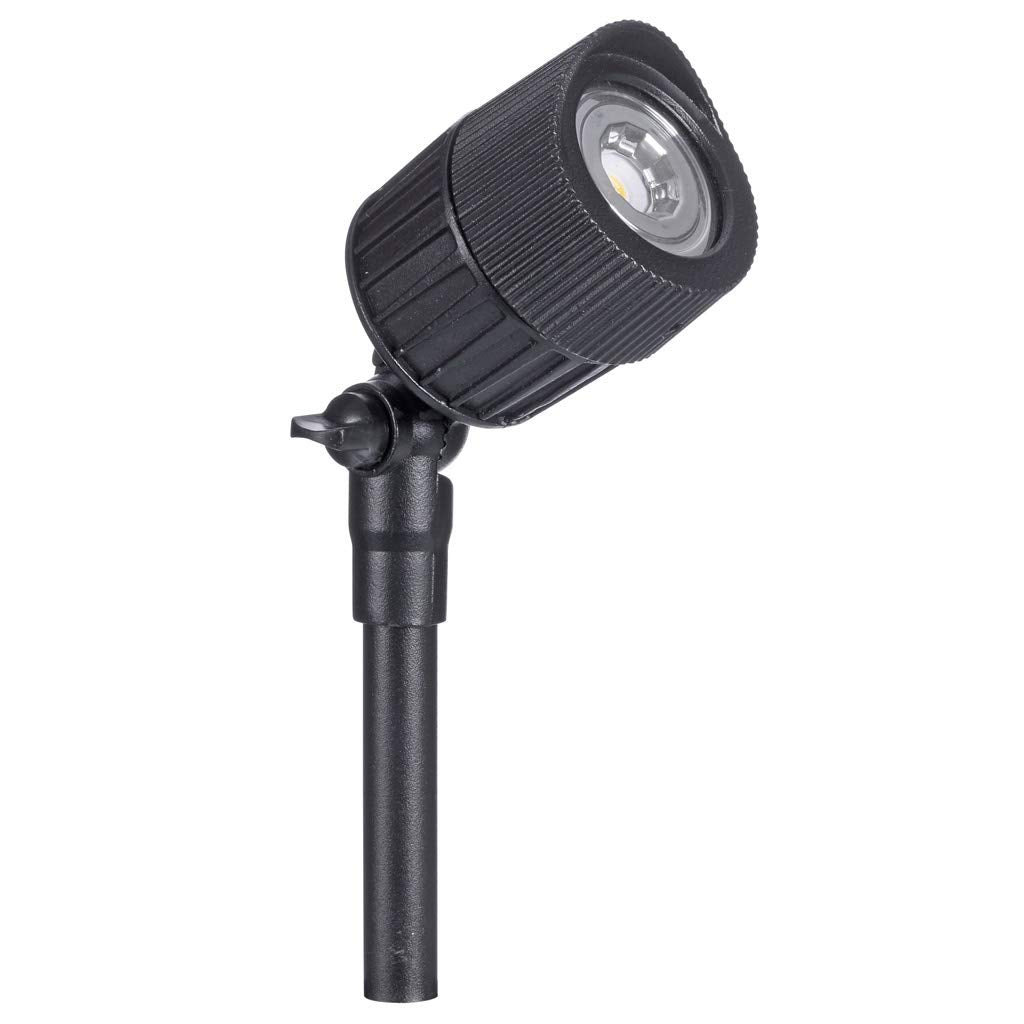 Sterno Home GL33007BK Paradise Low Voltage LED Junior Spot Light, Black