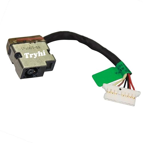 Laptop AC DC Power Jack Cable for HP Pavilion 15-DQ 15-dq0953cl (2-in-1) Laptop Notebook Plug in Charging Port Socket Connector Harness New