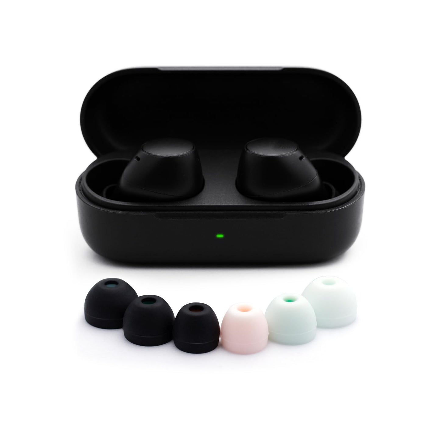 Klowcok Replacement Silicone Ear Tips for Sony WF-C700N / WF-C710N / WF-C510 / WF-C500 Wireless Earbuds, Compatible with Sony WI-C100 /WI-C200