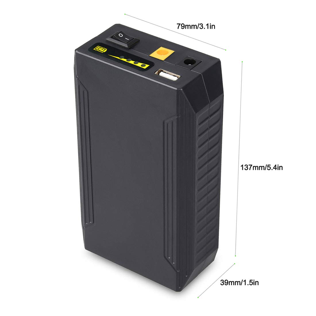 Talentcell Portable Power Bank, 99.9Wh Multi Voltage 12V/9V & 5V USB Power Supply for LED Strip, CCTV Camera, Heated Jacket, Phone, Spectra Pump