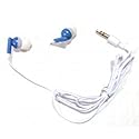 TFD Supplies Wholesale Bulk Earbuds Headphones 100 Pack for iPhone, Android, MP3 Player - Blue