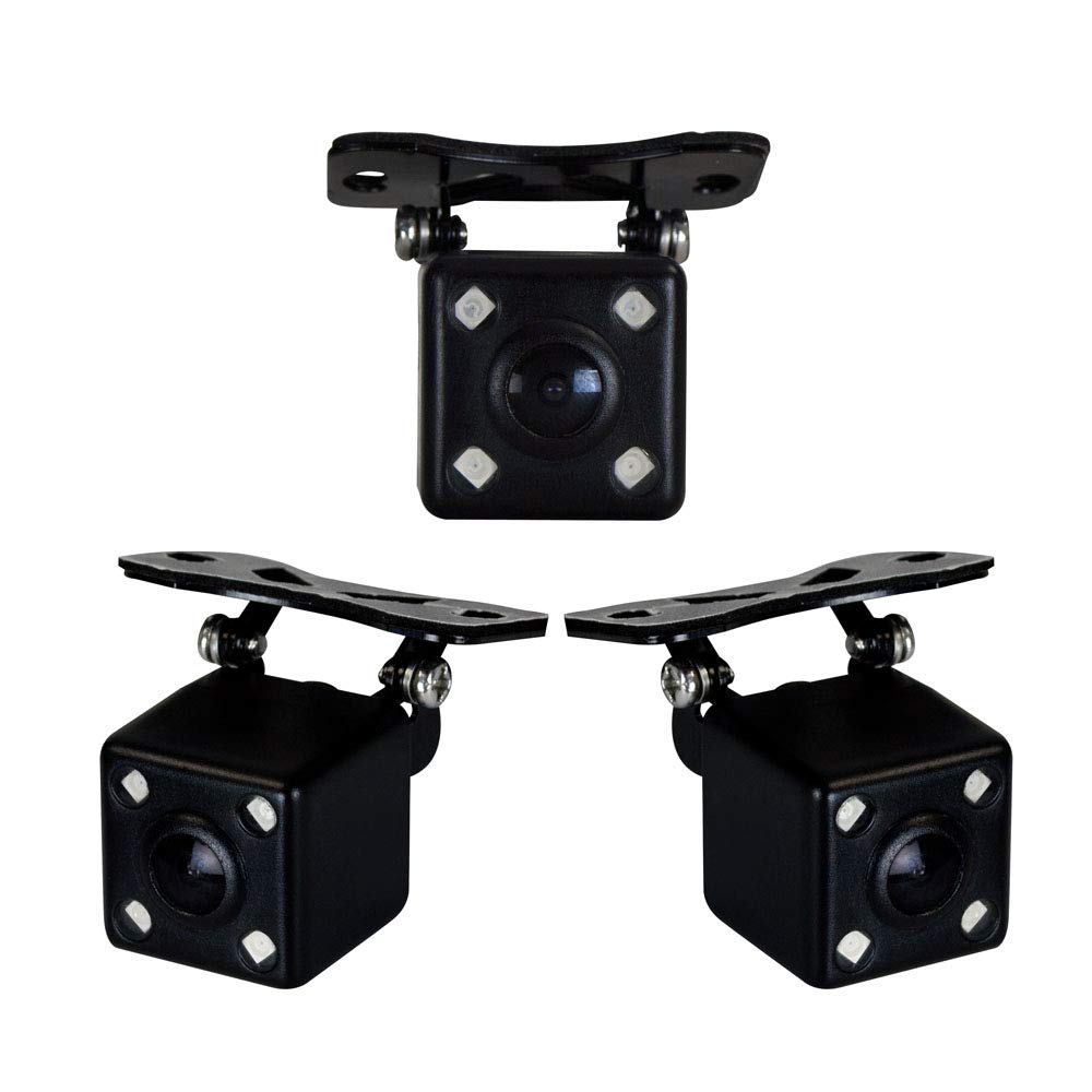 iBeam TE-SSIR Universal Small Square Backup Camera with Nightvision