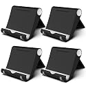 FadyDail 4 Pcs Mobile Phone Stand Holder for Desk Adjustable Compatible with iPhone 14 13 12 11 8 Pro Max SE XS XR Plus Samsung Galaxy Note20 S20 S10