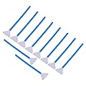 10Pcs Full Frame Cleaning Swab Kit for DSLR Lens Digital Camera APS-C CCD/CMOS Sensor Material: Fabric&Plastic