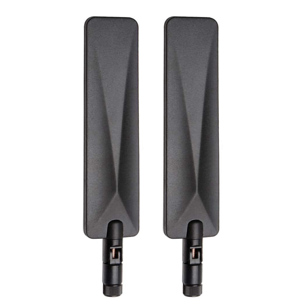 Bingfu 4G LTE Antenna 9dBi SMA Male Cellular Antenna (2-Pack) Compatible with Spypoint Flex Trail Game Camera Wireless CPE Router Hotspot Cellular