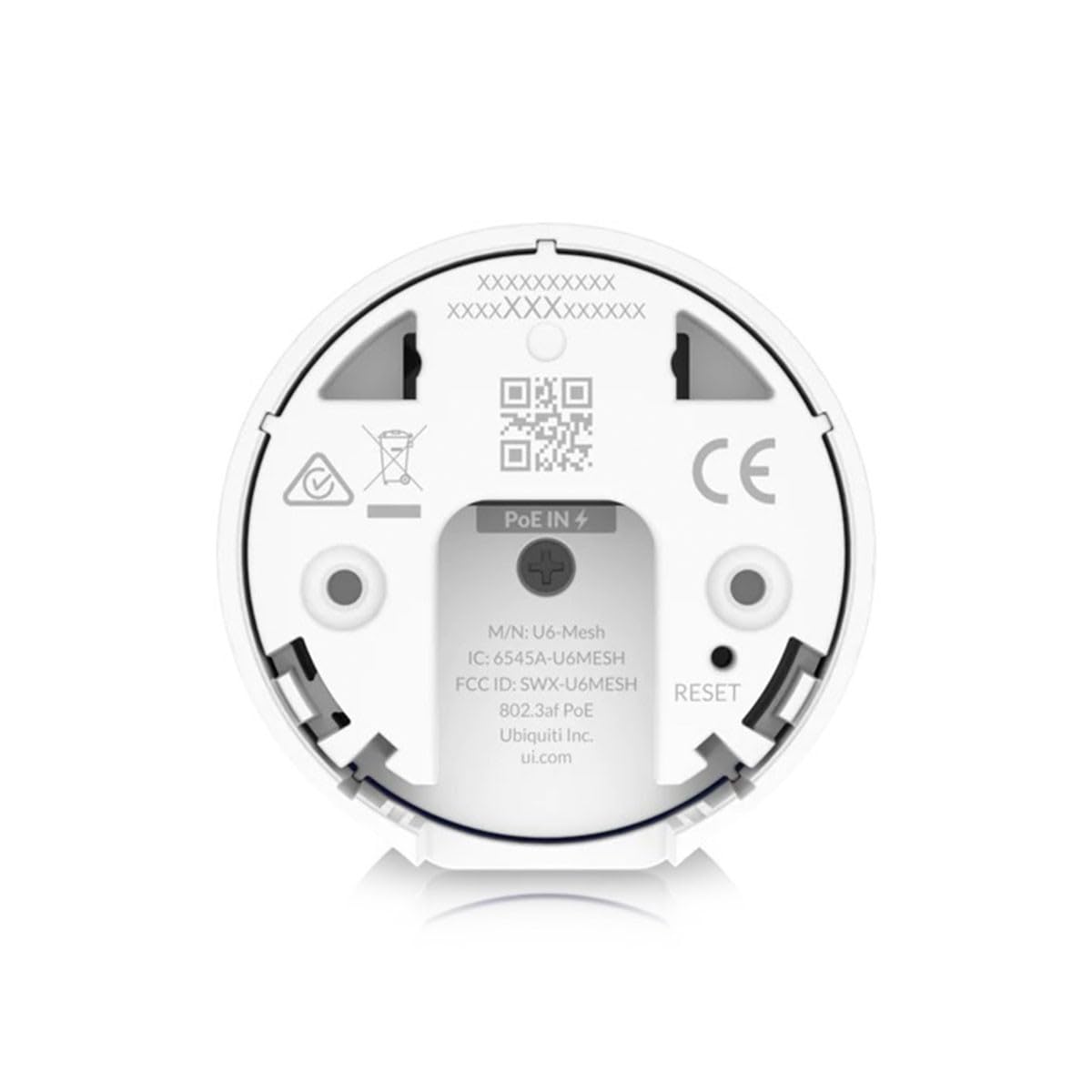 UBIQUITI Unifi Wi-Fi 6 Mesh AP 4x4 Mu-/Mimo Wi-Fi 6, 2.4Ghz @ 573.5Mbps & 5GHz @ 4.8Gbps, PoE Injector Included