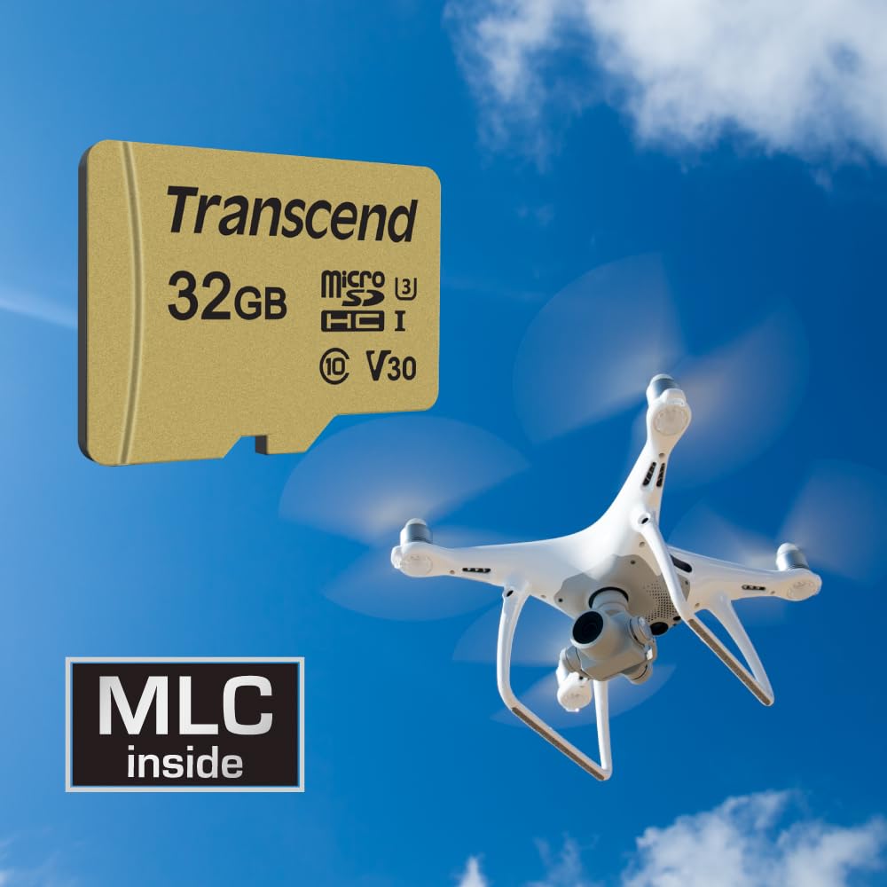 Transcend microSDHC Card GB MLC, UHS-I Class TS8GUSD500S