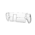 Transparent Protective Case Sleeve with Stand for PlayStation Portal Console Drop-Proof Case Skin Back Shell Cover Protection Kickstand Case
