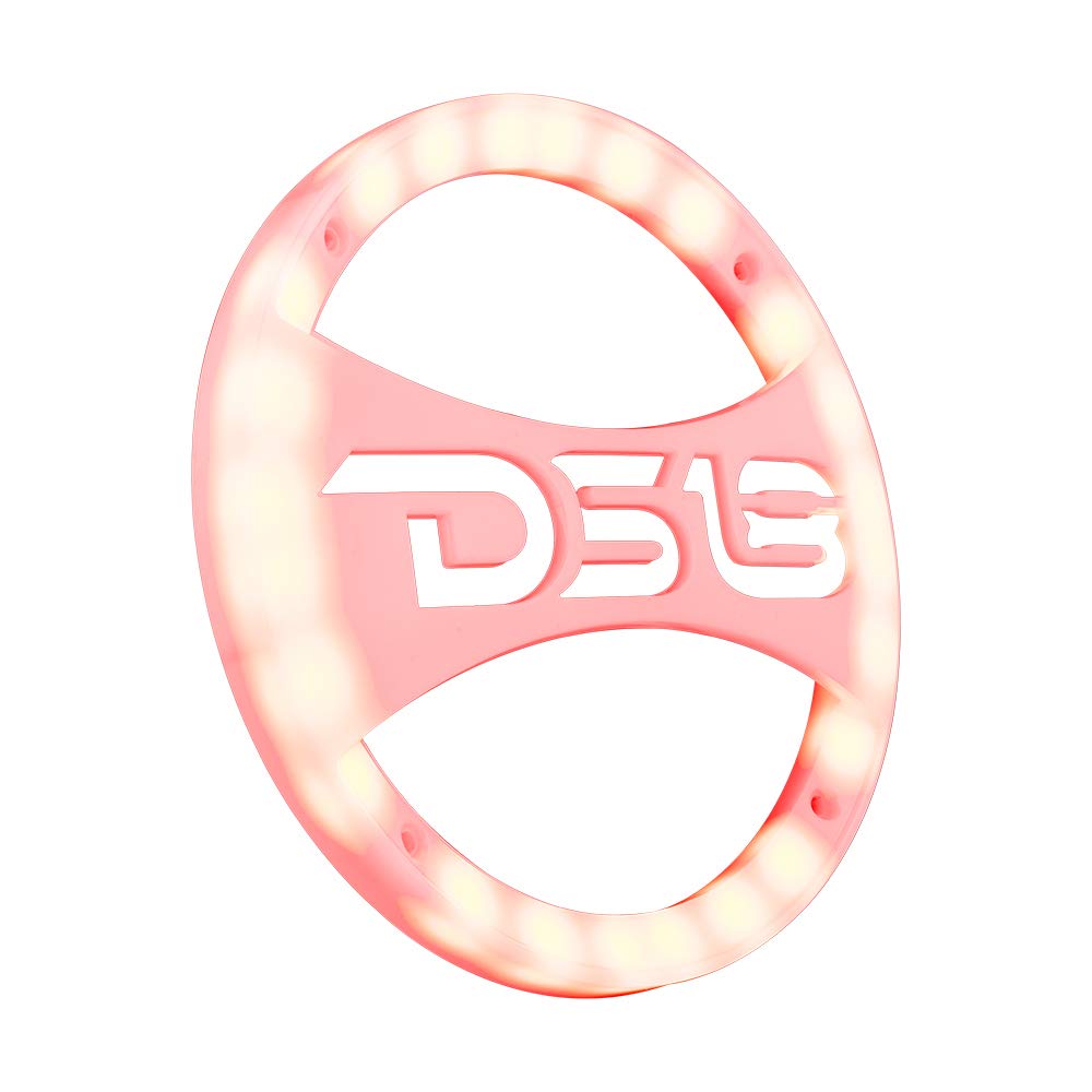DS18 PRO-GRILL10LGO Grill Speaker Cover Built in RGB Light - 10-Inch, Uv Coating, Scratch Resistant, Protect and Cover Your Speakers (Single)