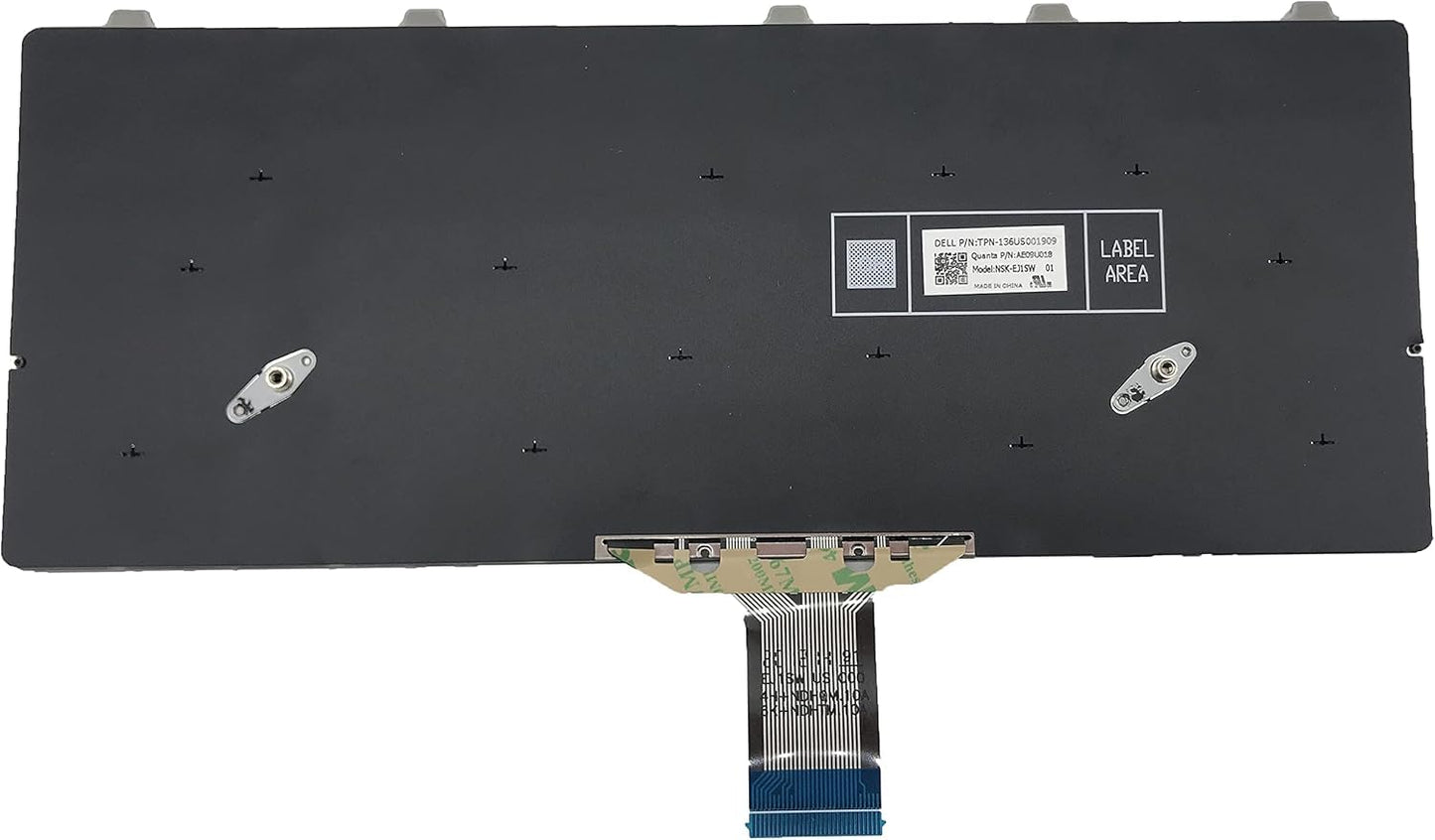 Dell Chromebook 11 Keyboard Replacement 3100/3110/3120/5190 Series (Model 005PY8 00D2DT 03G0H0 PK132FG3A00 SG-92620-XUA) | US Layout with Power Key