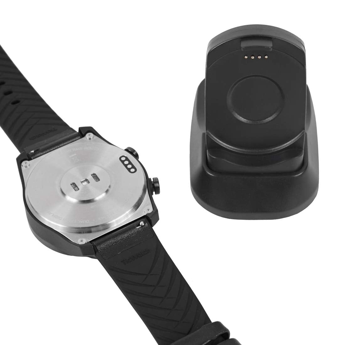 LOKEKE for Ticwatch Pro Magnetic USB Charging Cable Dock, Replacement USB Charger Charging Cables Dock for Ticwatch Pro
